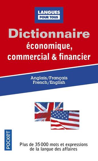Couverture du livre « Dictionnaire économique, commercial & financier ; anglais/francais, french/english » de Michel Marcheteau aux éditions Pocket