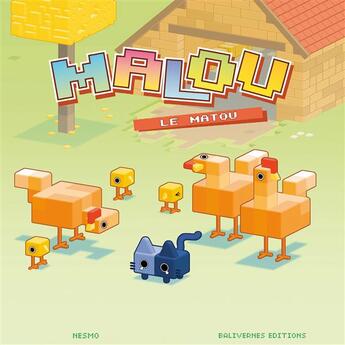 Couverture du livre « Malou le matou » de Nesmo aux éditions Balivernes