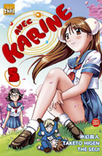 Couverture du livre « Avec Karine Tome 5 » de The Seiji et Higen Taketo aux éditions Taifu Comics