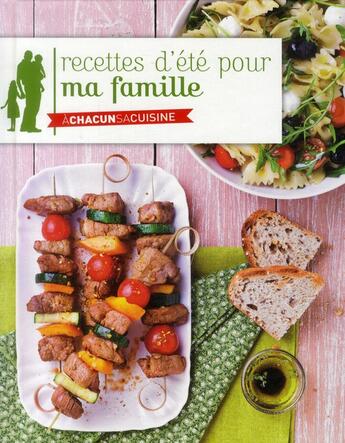 Couverture du livre « Recettes d'été pour ma famille » de  aux éditions Grund