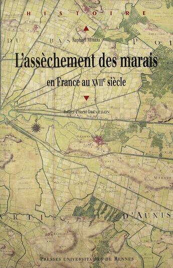 Couverture du livre « Assechement des marais » de Morera Raphael aux éditions Pu De Rennes