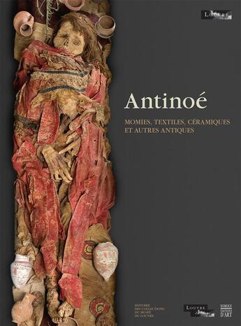 Couverture du livre « Antinoé ; momies, textiles, céramiques et autres antiquités » de Yannick Litz aux éditions Somogy