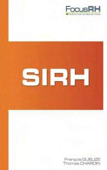 Couverture du livre « SIRH » de Francois Geuze et Thomas Chardin aux éditions Studyrama