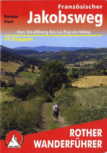 Couverture du livre « Franzosischer jakobsweg (all) von strasburg bis le puy en ve » de  aux éditions Rother