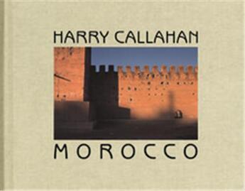 Couverture du livre « Harry callahan morocco » de Calahan Harry aux éditions Steidl