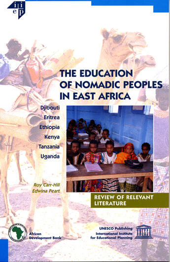 Couverture du livre « The education of nomadic peoples in east africa » de  aux éditions Unesco