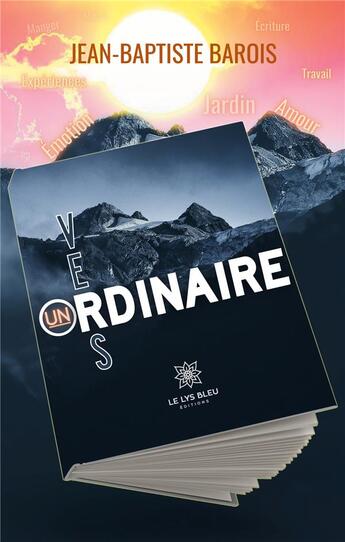 Couverture du livre « Vers un ordinaire » de Barois Jean-Baptiste aux éditions Le Lys Bleu