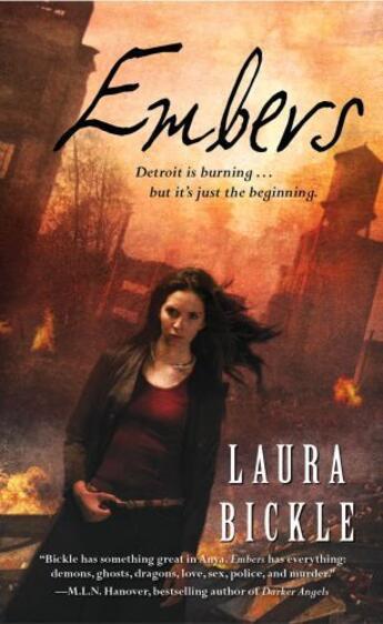 Couverture du livre « Embers » de Bickle Laura aux éditions Pocket Books