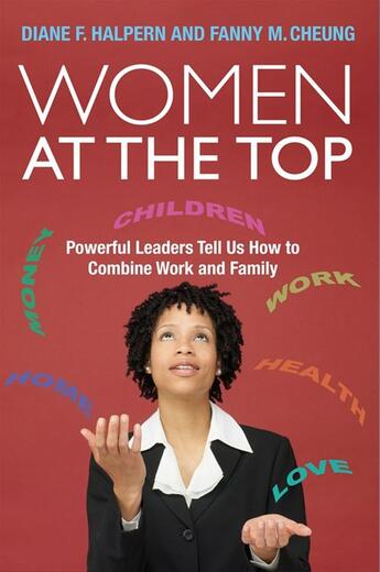 Couverture du livre « Women at the Top » de Diane F. Halpern et Fanny M. Cheung aux éditions Wiley-blackwell