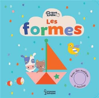 Couverture du livre « Les formes » de Lemon Ribbon Studio aux éditions Larousse