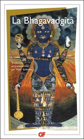 Couverture du livre « La Bhagavadgita » de Anonyme aux éditions Flammarion