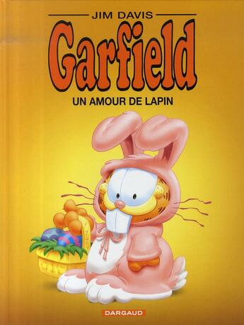 Couverture du livre « Garfield Tome 44 : un amour de lapin » de Jim Davis aux éditions Dargaud