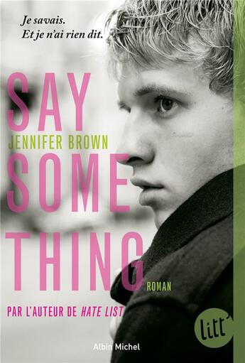 Couverture du livre « Say something » de Brown Jennifer aux éditions Albin Michel