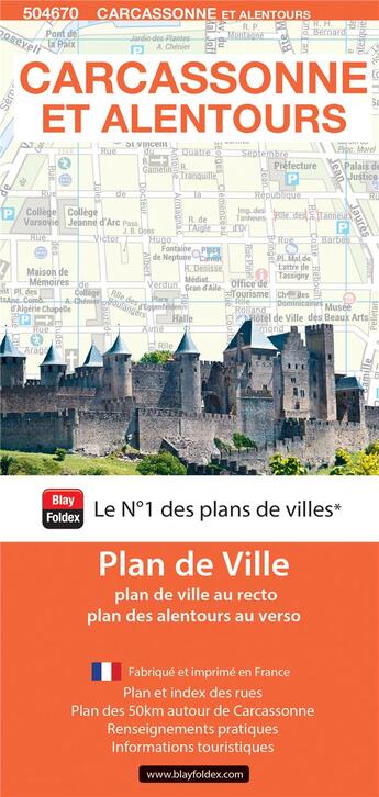 Couverture du livre « Carcassonne (édition 2019) » de  aux éditions Blay Foldex