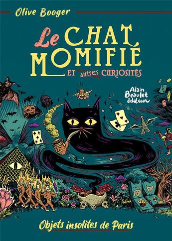 Couverture du livre « Le chat momifié » de Olive Booger aux éditions Alain Beaulet