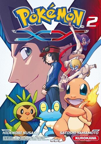 Couverture du livre « Pokémon - la série XY Tome 2 » de Hidenori Kusaka et Satoshi Yamamoto aux éditions Kurokawa