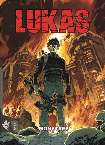 Couverture du livre « Lukas t.12 : monstres » de Michele Medda et Massimiliano Bergamo aux éditions Editions Swikie