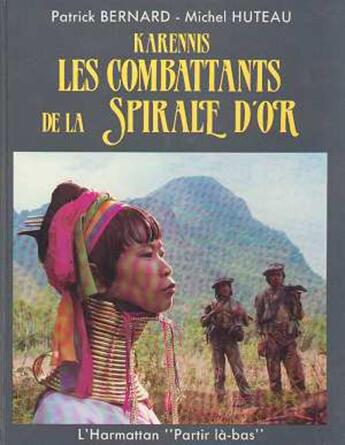 Couverture du livre « Karennis - les combattants de la spirale d'or » de Michel Huteau aux éditions L'harmattan