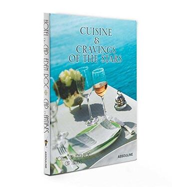 Couverture du livre « Cuisine & cravings of the stars » de Francois Simon aux éditions Assouline