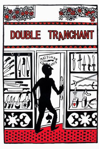 Couverture du livre « Double tranchant » de Fabrice Vigne aux éditions Le Fond Du Tiroir