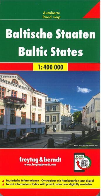 Couverture du livre « Baltic states » de  aux éditions Freytag Und Berndt