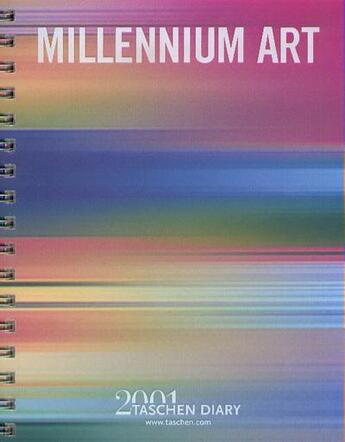 Couverture du livre « Agenda 2001 millenium art » de  aux éditions Taschen