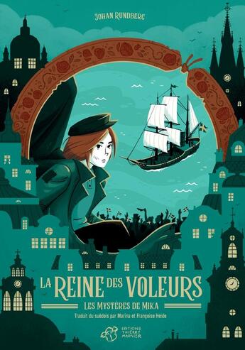 Couverture du livre « La reine des voleurs » de Johan Rundberg et Fredrik Eden aux éditions Thierry Magnier