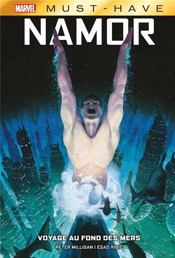 Couverture du livre « Namor : voyage au fond des mers » de Peter Milligan et Esad Ribic aux éditions Panini