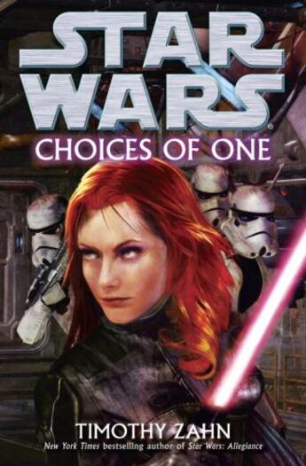 Couverture du livre « Star Wars: Choices of One » de Timothy Zahn aux éditions Random House Digital