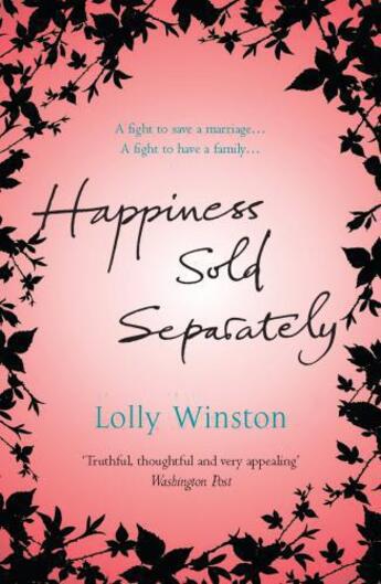 Couverture du livre « Happiness Sold Separately ; A Novel » de Lolly Winston aux éditions Grand Central