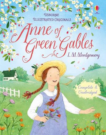 Couverture du livre « Anne of green gables » de Sophie Allsopp et Lucy Maud Montgomery aux éditions Usborne