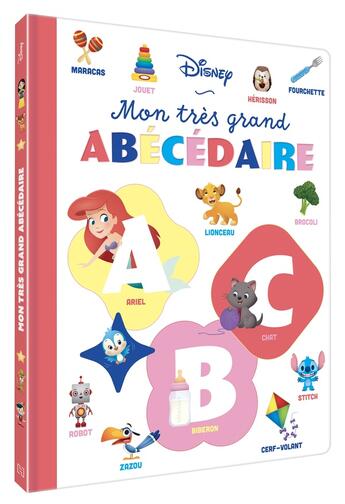 Couverture du livre « Disney Baby : mon très grand abécédaire » de Disney aux éditions Disney Hachette