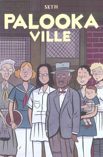 Couverture du livre « Palooka ville » de Seth aux éditions Seuil