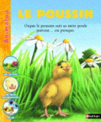 Couverture du livre « Le poussin » de Guidoux/Geneste aux éditions Nathan