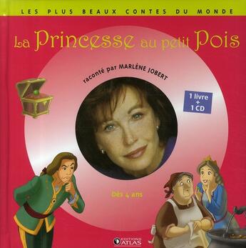 Couverture du livre « La princesse au petit pois » de Jobert-M aux éditions Glenat Jeunesse