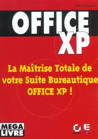 Couverture du livre « Office Xp » de Dave Ferguson aux éditions Eska