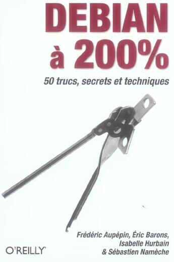 Couverture du livre « O'reilly debian a 200 » de Aupepin Barons Urbai aux éditions O Reilly France
