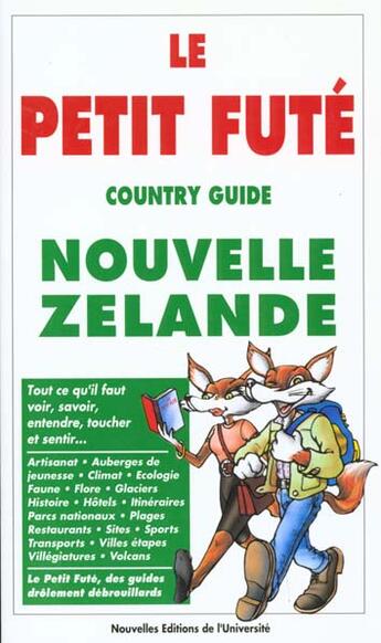 Couverture du livre « Nouvelle zelande 1997-1998, le petit fute (edition 1) » de Collectif Petit Fute aux éditions Le Petit Fute