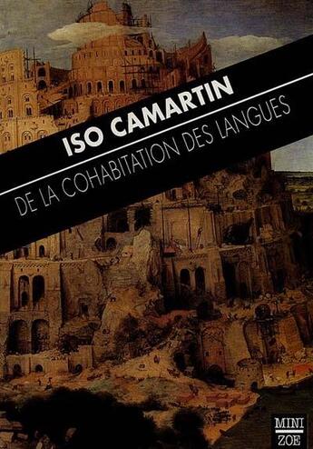 Couverture du livre « De la cohabitation des langues » de Iso Camartin aux éditions Zoe