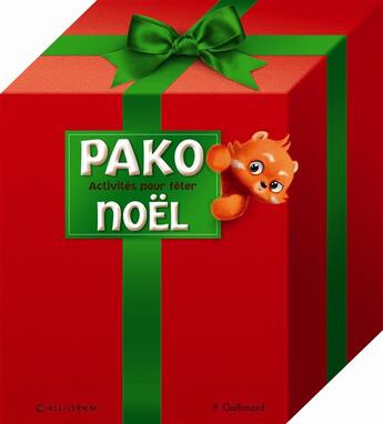 Couverture du livre « Pako ; activités pour fêter Noël » de Pauline Gallimard aux éditions Calligram