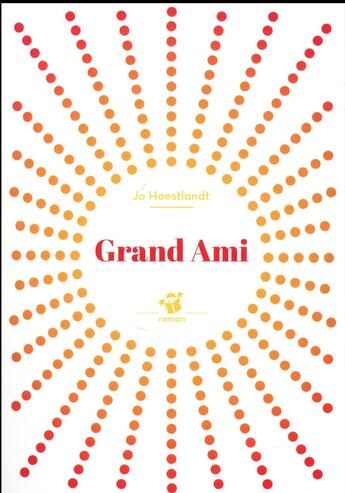 Couverture du livre « Grand ami » de Jo Hoestlandt aux éditions Thierry Magnier