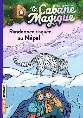 Couverture du livre « La cabane magique Tome 57 : Randonnée risquée au Népal » de Mary Pope Osborne et Philippe Masson et Elisabeth Jammes aux éditions Bayard Jeunesse