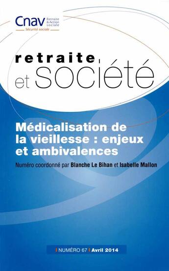 Couverture du livre « Enjeux et ambivalences de la médicalisation de la vieillesse » de  aux éditions Documentation Francaise