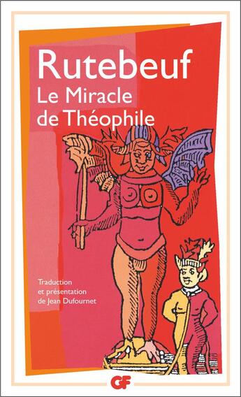 Couverture du livre « Le Miracle de Théophile » de Rutebeuf aux éditions Flammarion