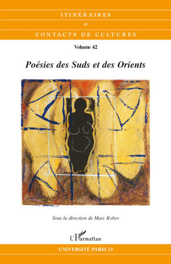 Couverture du livre « Poésies des Suds et des Orients » de  aux éditions L'harmattan