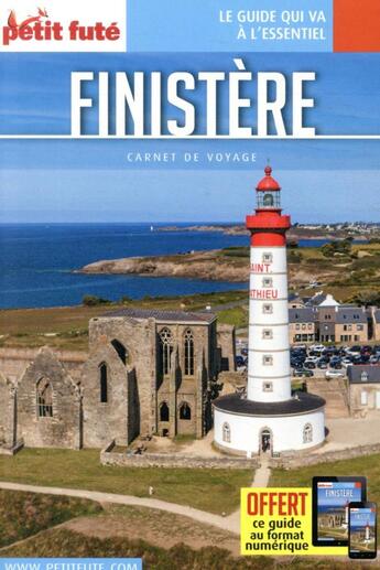 Couverture du livre « GUIDE PETIT FUTE ; CARNETS DE VOYAGE : Finistère » de Collectif Petit Fute aux éditions Le Petit Fute