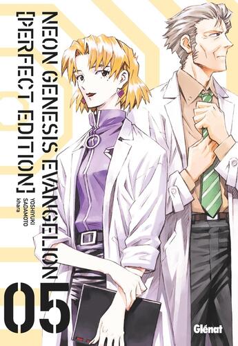 Couverture du livre « Evangelion ; neon genesis - perfect edtiion Tome 5 » de Yoshiyuki Sadamoto aux éditions Glenat