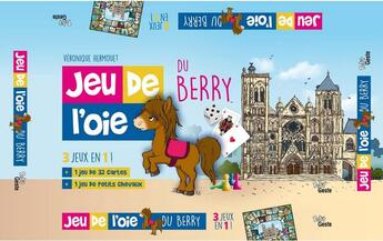 Couverture du livre « Jeu de l'oie berry » de Veronique Hermouet aux éditions Geste