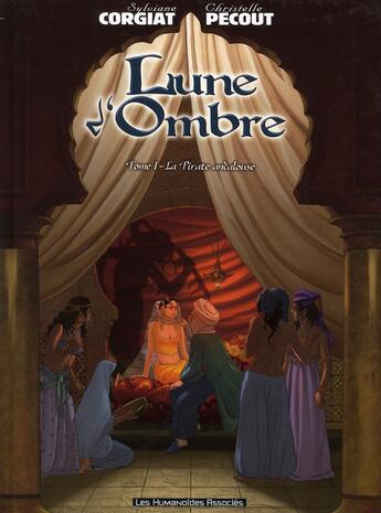 Couverture du livre « Lune d'ombre ; t.2 à t.4 » de Sylviane Corgiat et Christelle Pecout aux éditions Humanoides Associes