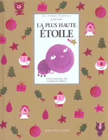 Couverture du livre « La plus haute etoile » de Cave/Choux aux éditions Actes Sud